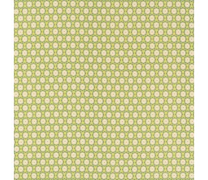 Baumwolle - Julia Blumen kiwi grün